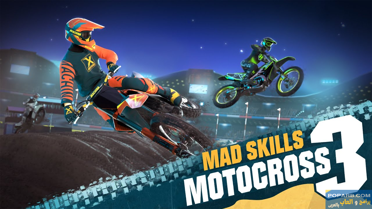 تحميل لعبة Mad Skills Motocross 3 ماد سكيلز موتوكروس 3 تنزيل مجانًا للاندرويد والايفون-download-mad-skills-motocross-3-free-664