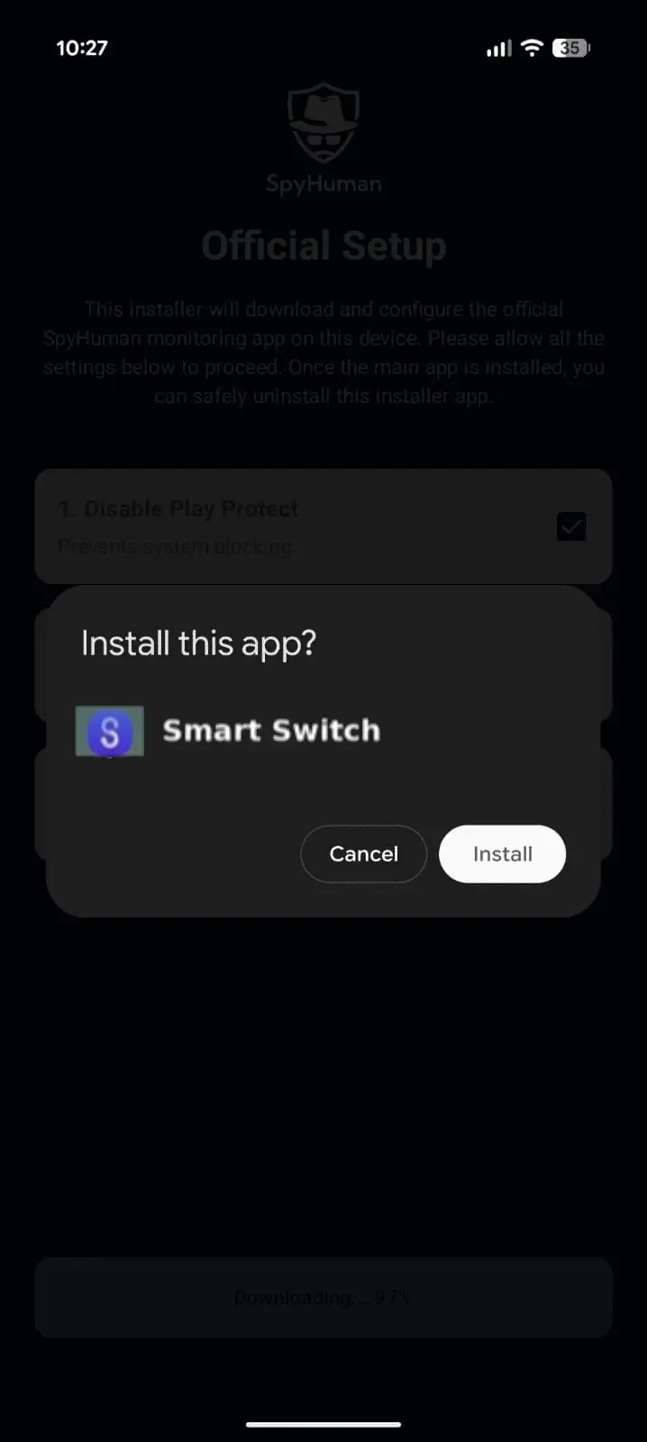 <span data-en="Install Track2Me prompt" data-ar="نافذة تثبيت Track2Me">نافذة تثبيت Track2Me</span>